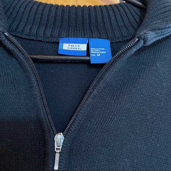 Very nice Black Falls Creek zip up jacket size medium - Picture 2 of 5